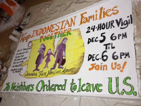 Keep Indonesian Families Together, photo via Reformed Church of Highland Park Keep Indonesian Families Together, photo via Reformed Church of Highland Park