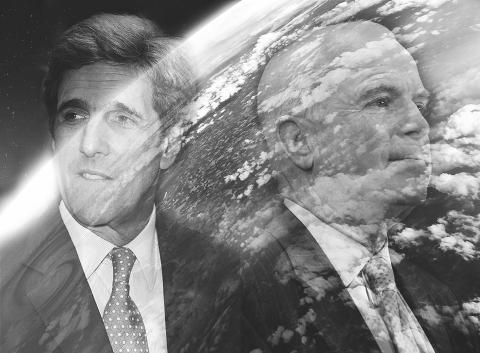 John Kerry and John McCain both spoke out on climate change this week. s_bukley, solarseven, and Frontpage/Shutterstock s_bukley, solarseven, and Frontpage/Shutterstock