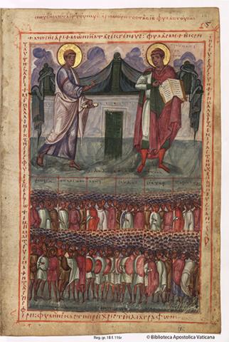 Pictured here, “De claris mulieribus." Photo via RNS, courtesy Bodleian Libraries, University of Oxford