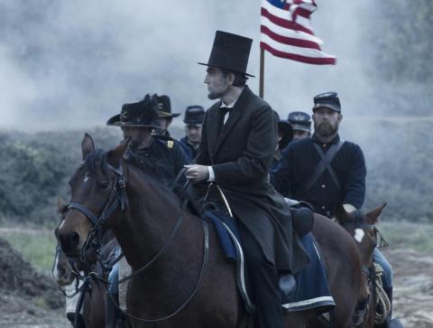 Abraham Lincoln surveys the battlefield in the new film 'Lincoln.' Photo from the official 'Lincoln' website. Photo from the official 'Lincoln' website.