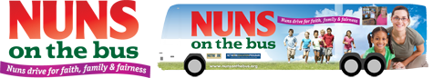Nuns on the Bus logo, courtesy NETWORK Nuns on the Bus logo, courtesy NETWORK