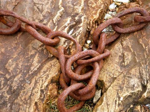 Chains, Malin Head, Co. Donegal. Photo by Cathleen Falsani. Chains, Malin Head, Co. Donegal. Photo by Cathleen Falsani.