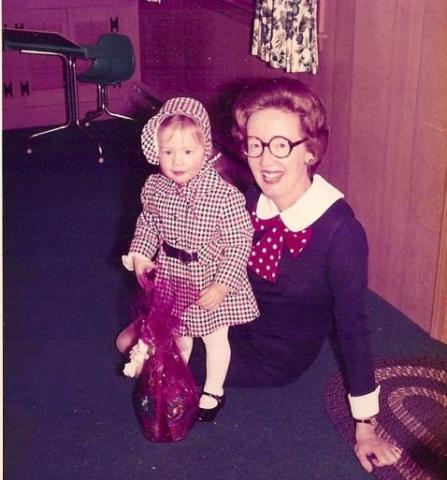 Cathleen and Helen Falsani in 1973. Photo courtesy of the author. Cathleen and Helen Falsani in 1973. Photo courtesy of the author.