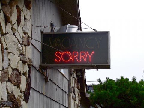 No Room at the Inn. Image via Wylio, http://bit.ly/ADRtVi. No Room at the Inn. Image via Wylio, http://bit.ly/ADRtVi.
