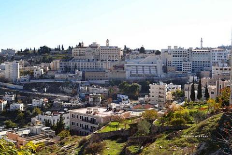 Overlooking view of Bethlehem, photo courtesy of Maysa Al Shaer via Wikimedia Commons/RNS Maysa Al Shaer via Wikimedia Commons/RNS