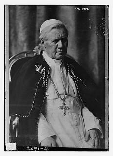 Pope Pius X image via Library of Congress / Flickr Pope Pius X image via Library of Congress / Flickr