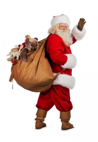 Santa as a model to imitate: He gives gifts for the joy of it and so should we. Hasloo Group Production Studio/Shutterstock Hasloo Group Production Studio/Shutterstock