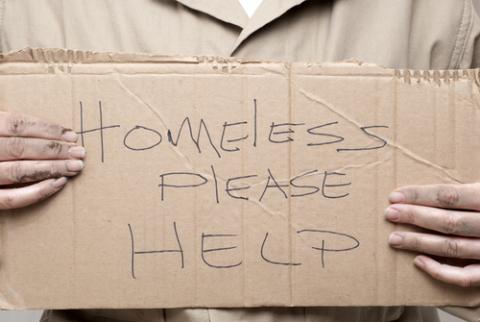 Homeless person asking for help, Kim Reinick / Shutterstock.com Homeless person asking for help, Kim Reinick / Shutterstock.com