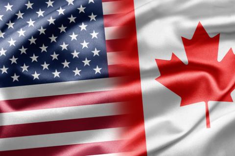 United States and Canadian flags, ruskpp / Shutterstock.com United States and Canadian flags, ruskpp / Shutterstock.com