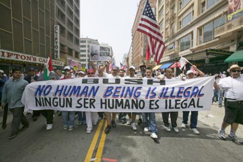 Immigration rally in Los Angeles, spirit of america / Shutterstock.com spirit of america / Shutterstock.com