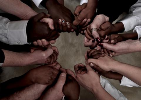 Hands held in a circle. Photo courtesy Brett Jorgensen/shutterstock.com Hands held in a circle. Photo courtesy Brett Jorgensen/shutterstock.com