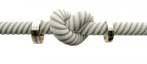 Tying the knot, albund / Shutterstock.com Tying the knot, albund / Shutterstock.com