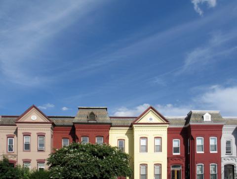 Washington, D.C., rowhouses, Kim Seidl / Shutterstock.com Washington, D.C., rowhouses, Kim Seidl / Shutterstock.com