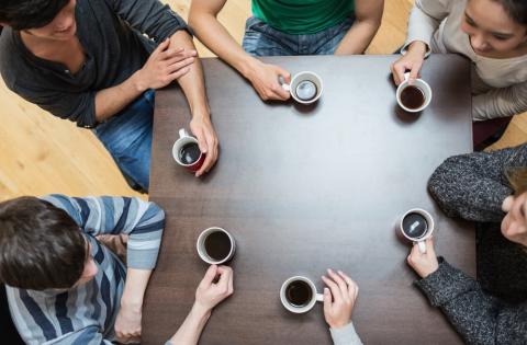 My friends and I have shared time over coffee and spilled all the deep, dark secrets. wavebreakmedia/Shutterstock