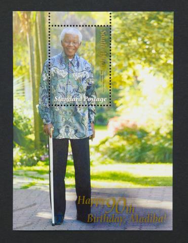 Republic of South Africa postage stamp. Circa 2008. catwalker/Shutterstock
