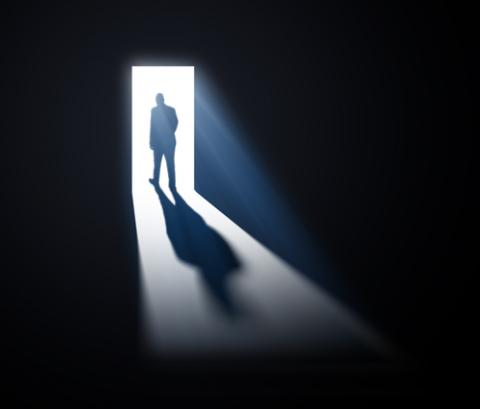 man walking through open doors, Mopic / Shutterstock.com man walking through open doors, Mopic / Shutterstock.com