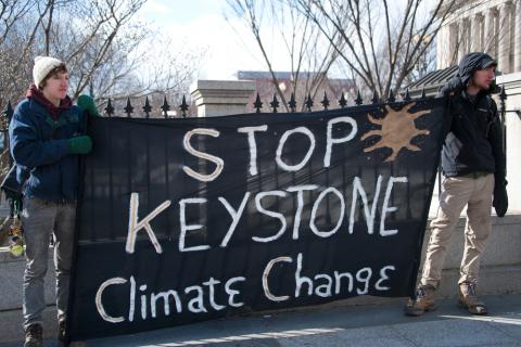 Marchers in the Forward on Climate Rally, Feb. 17, 2013, in Washington D.C. Rena Schild / Shutterstock.com Rena Schild / Shutterstock.com