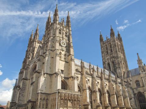 Canterbury Cathedral, seat of the Archbishop and the global Anglican communion. Photo courtesy Claudio Divizia/shutterstock.com