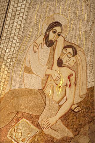 Mosaic of the Good Samaritan, Renata Sedmakova / Shutterstock.com Mosaic of the Good Samaritan, Renata Sedmakova / Shutterstock.com