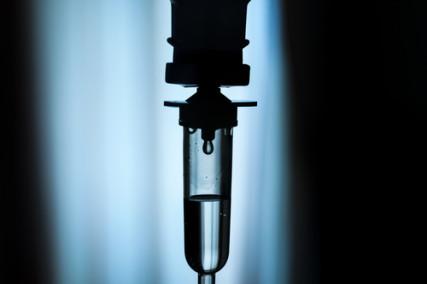 Close up of a drip bag. Photo via Bhakpong / Shutterstock / RNS Photo via Bhakpong / Shutterstock / RNS