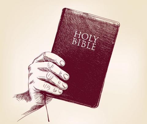 Hand-drawn sketch of the Bible, VladisChern / Shutterstock.com Hand-drawn sketch of the Bible, VladisChern / Shutterstock.com