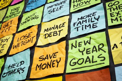 Most of the time, we should be saying "new year, same old me." marekuliasz/Shutterstock marekuliasz/Shutterstock