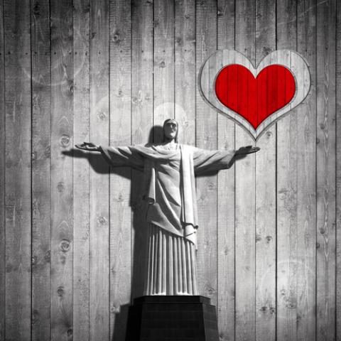 Jesus is love illustration, patrice6000 / Shutterstock.com Jesus is love illustration, patrice6000 / Shutterstock.com