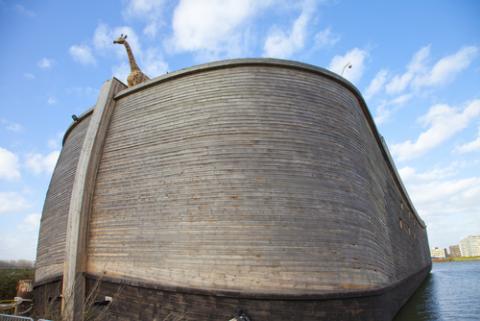 Replica of Noah's Ark in the Netherlands, Gigra / Shutterstock.com Replica of Noah's Ark in the Netherlands, Gigra / Shutterstock.com