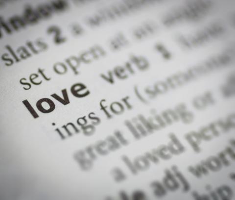 Love and faith need to be verbs. oneinchpunch/Shutterstock.com oneinchpunch/Shutterstock.com