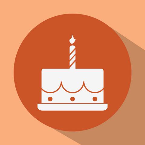 Birthday cake icon, Super3D / Shutterstock.com Birthday cake icon, Super3D / Shutterstock.com