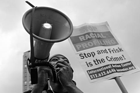 Peaceful protest in Manhattan's Union Square during the Trayvon Martin trial July 14, 2013, Marie Havens / Shutterstock.com