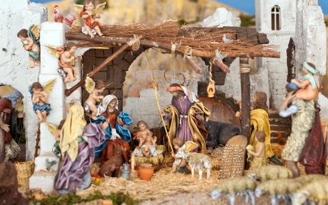 Nativity scene. Ramon Grosso Dolarea / Shutterstock Ramon Grosso Dolarea / Shutterstock
