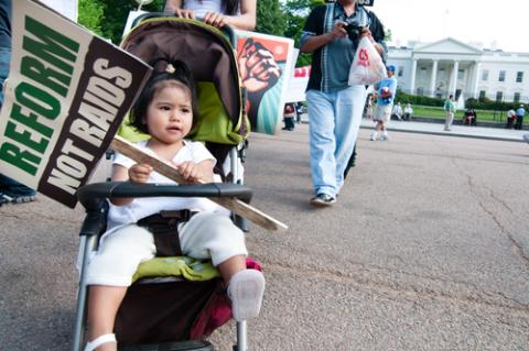 Photo: White House march for immigration reform in 2009. Ryan Rodrick Beiler / Shutterstock.com Ryan Rodrick Beiler / Shutterstock.com