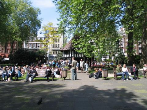 Soho Square, London, pablo / Shutterstock.com Soho Square, London, pablo / Shutterstock.com