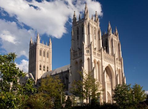 Washington National Cathedral, Steve Heap / Shutterstock.com Washington National Cathedral, Steve Heap / Shutterstock.com