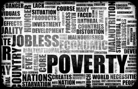 Poverty background, kentoh / Shutterstock.com Poverty background, kentoh / Shutterstock.com