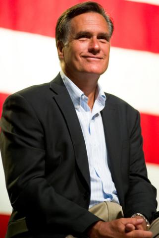 Massachusetts Governor Mitt Romney appears at a town hall meeting on June 4, 2010 in Mesa, Arizona. Via Shutterstock Massachusetts Governor Mitt Romney appears at a town hall meeting on June 4, 201