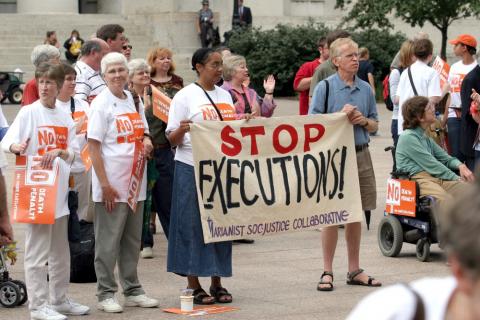 Protesters at a Anti-Death Penalty Rally, Robert J. Daveant / Shutterstock.com Protesters at a Anti-Death Penalty Rally, Robert J. Daveant / Shutterstock.com