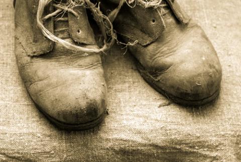 Worn out shoes, spot-h / Shutterstock.com Worn out shoes, spot-h / Shutterstock.com