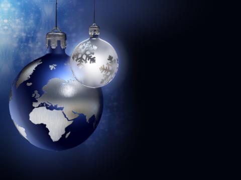 Photo: Christmas over all the Earth, © lithian / Shutterstock.com Photo: Christmas over all the Earth, © lithian / Shutterstock.com