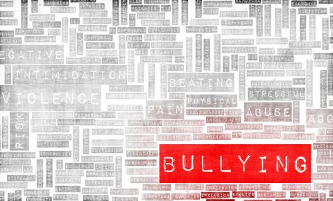 Bullying word cloud, kentoh/Shutterstock.com Bullying word cloud, kentoh/Shutterstock.com
