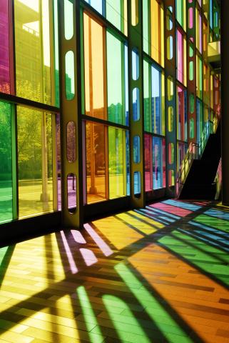 Modern stained glass, Chris Howey/ Shutterstock.com Modern stained glass, Chris Howey/ Shutterstock.com