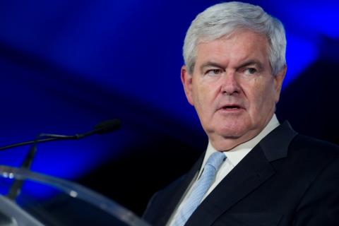 Newt Gingrich addresses the Republican Leadership Conference. Christopher Halloran / Shutterstock Christopher Halloran / Shutterstock
