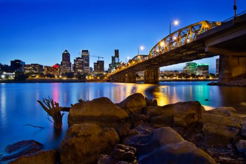 Portland skyline, JPL Designs / Shutterstock.com Portland skyline, JPL Designs / Shutterstock.com