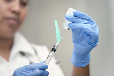Syringe preparation by a female doctor. Marlon Lopez / Shutterstock.com Marlon Lopez / Shutterstock.com
