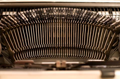 Typewriter image via tadija /Shutterstock.com