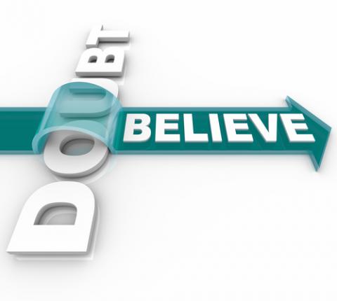 Faith and doubt, iQoncept / Shutterstock.com Faith and doubt, iQoncept / Shutterstock.com