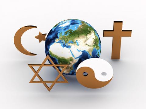 Interfaith religious symbols, Sana Design / Shutterstock.com Interfaith religious symbols, Sana Design / Shutterstock.com