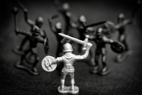Toy battle, B Calkins / Shutterstock.com Toy battle, B Calkins / Shutterstock.com