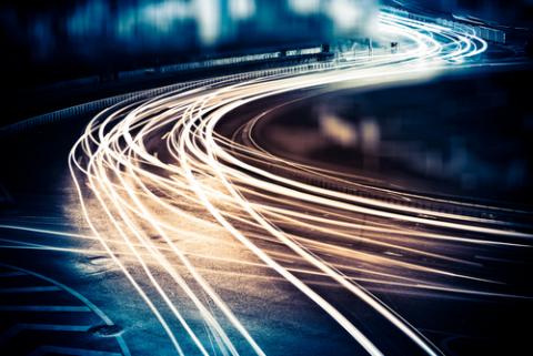 Light trails from fast-moving cars, ssguy / Shutterstock.com Light trails from fast-moving cars, ssguy / Shutterstock.com